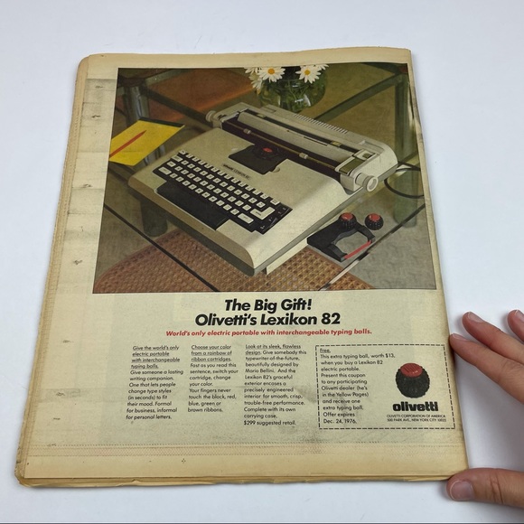 Vintage Rolling Stone Magazine Jackson Browne Jimmy Carter December 16, 1976 Art - Picture 5 of 6